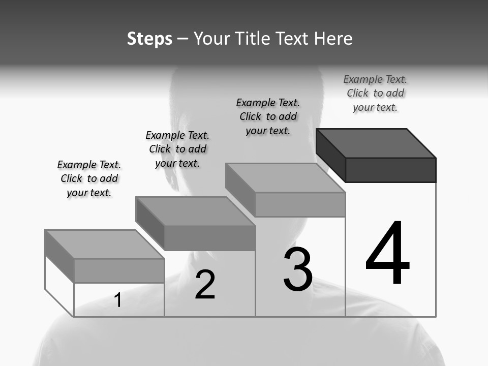 Business Male Person PowerPoint Template