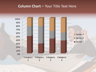 Outdoors Handsome Hammock PowerPoint Template