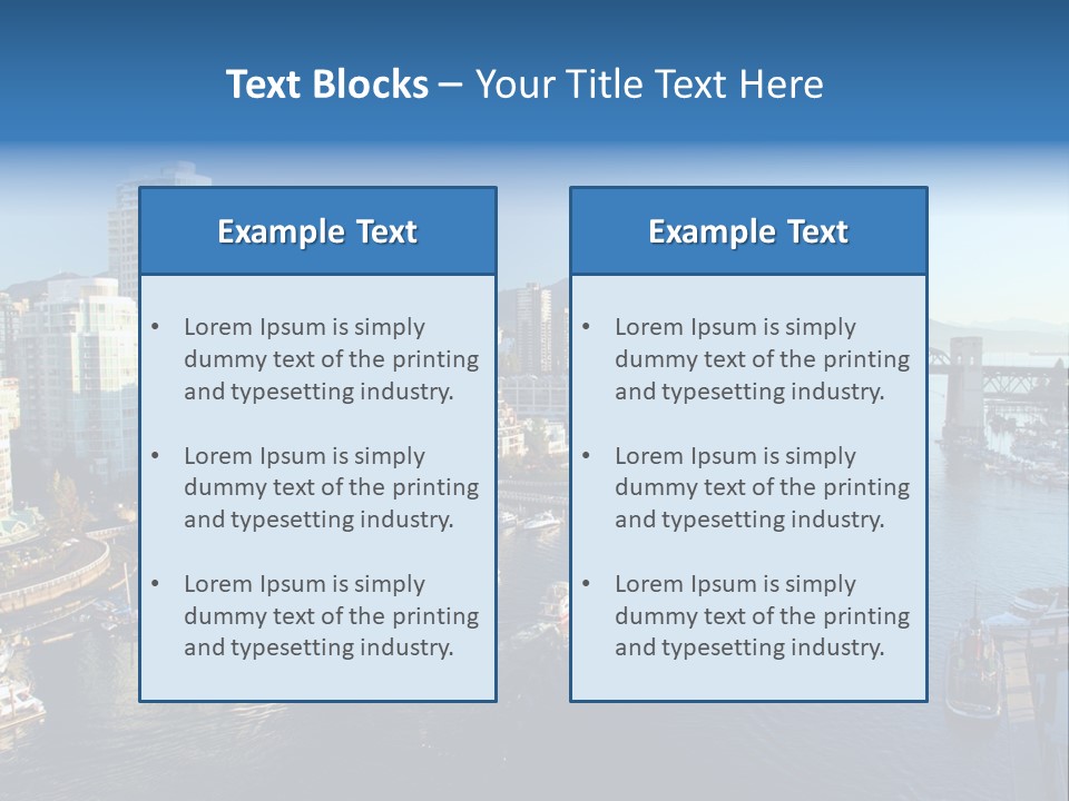 Vancouver Vancouver British Columbia British Columbia Canada PowerPoint Template