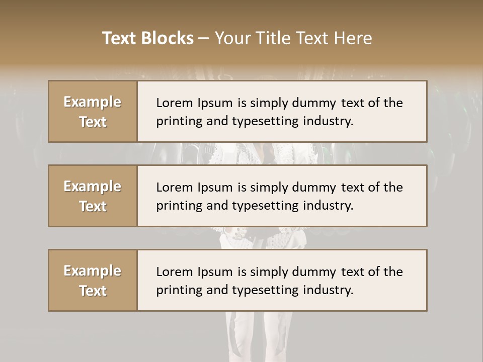 A Man Standing On A Stage With Lots Of Balloons In The Background PowerPoint Template