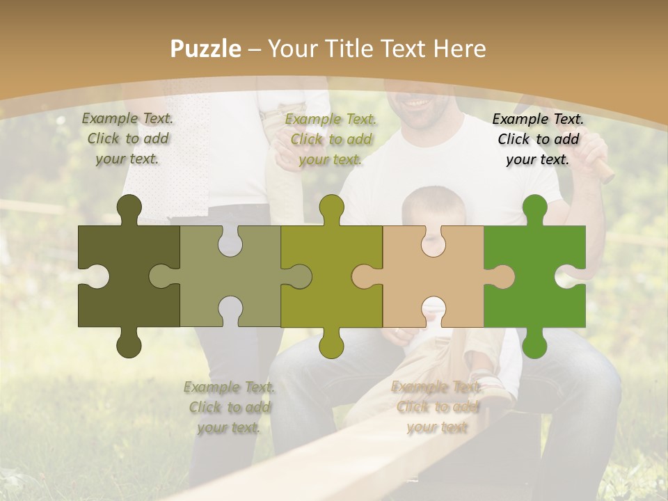 Together Communicate Equipment PowerPoint Template