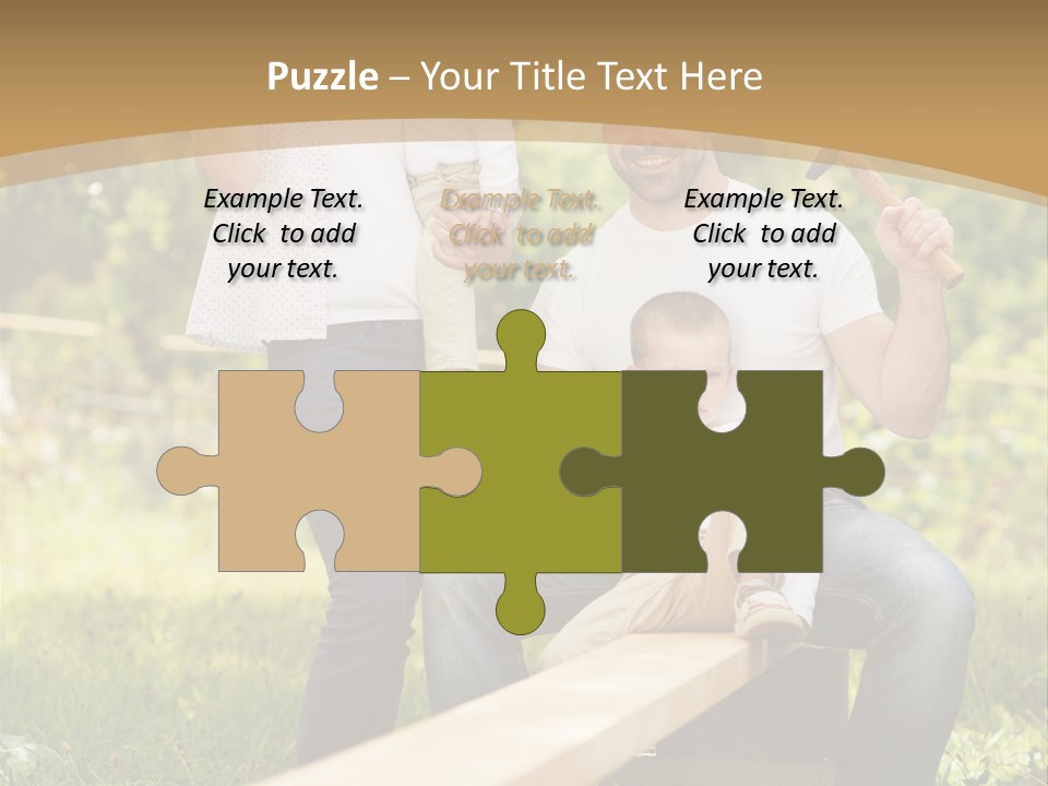 Together Communicate Equipment PowerPoint Template