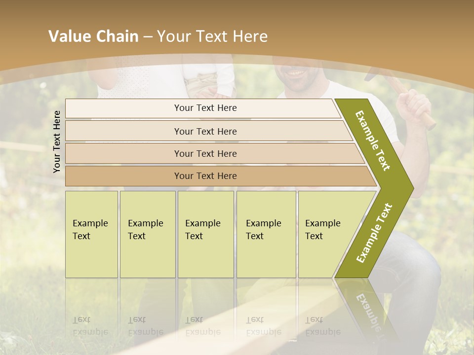 Together Communicate Equipment PowerPoint Template