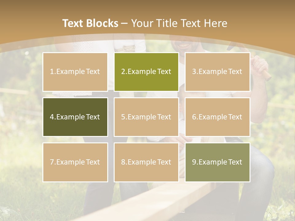 Together Communicate Equipment PowerPoint Template