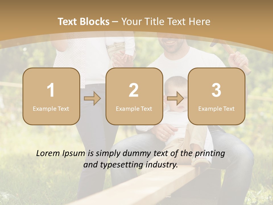 Together Communicate Equipment PowerPoint Template