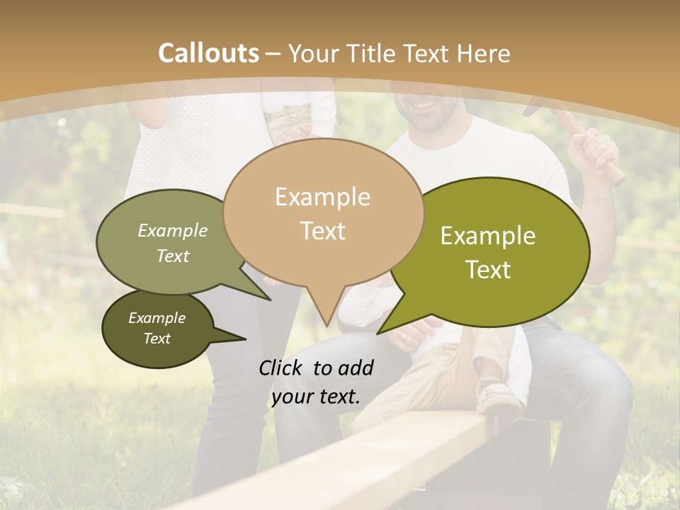 Together Communicate Equipment PowerPoint Template