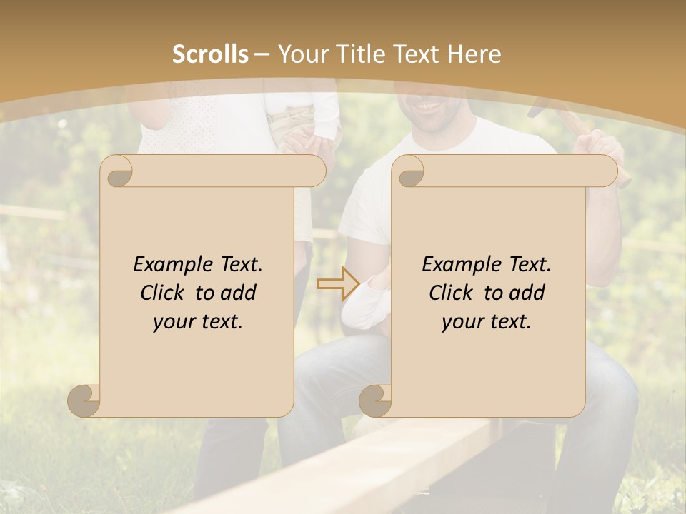 Together Communicate Equipment PowerPoint Template