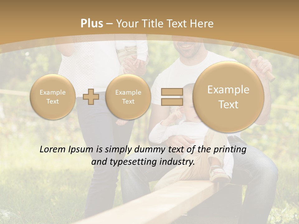 Together Communicate Equipment PowerPoint Template