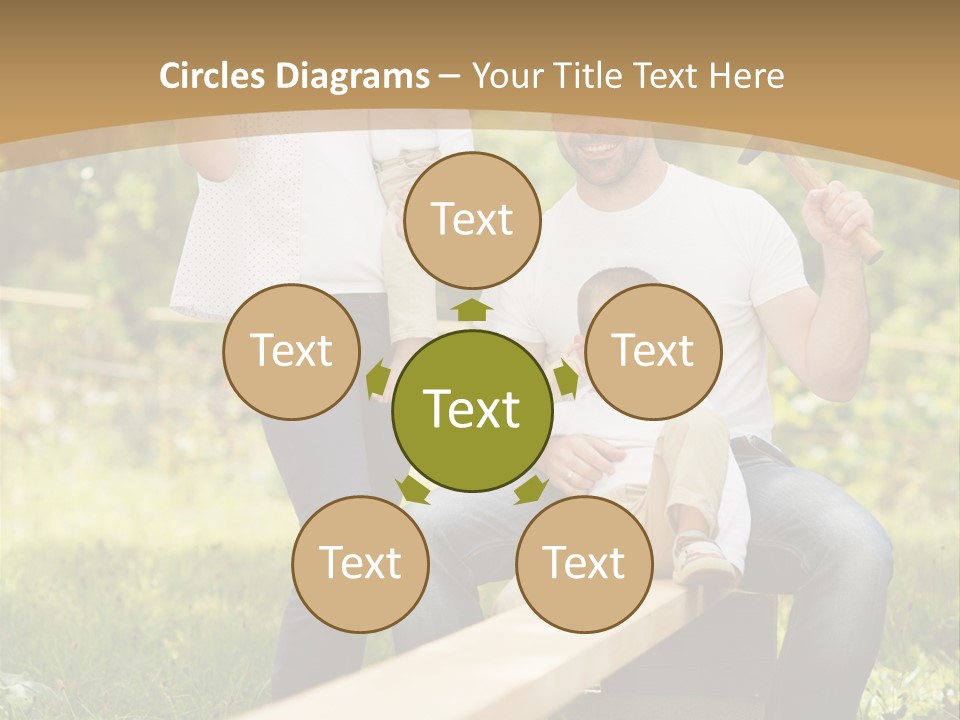 Together Communicate Equipment PowerPoint Template