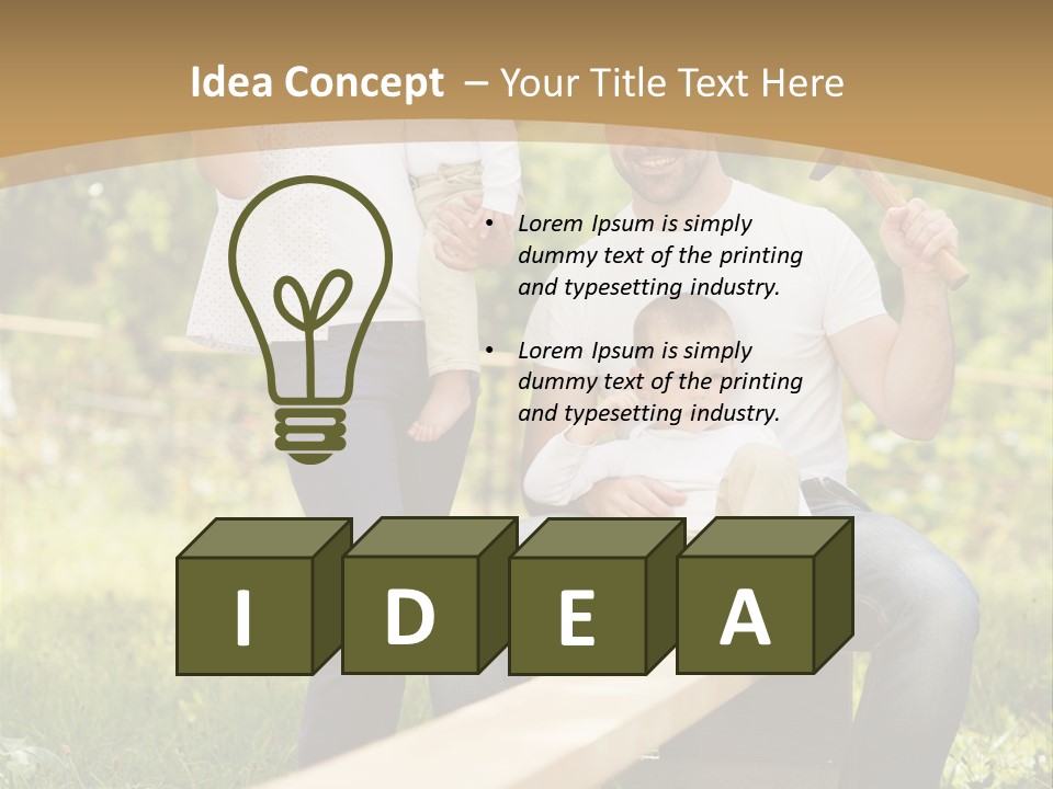 Together Communicate Equipment PowerPoint Template