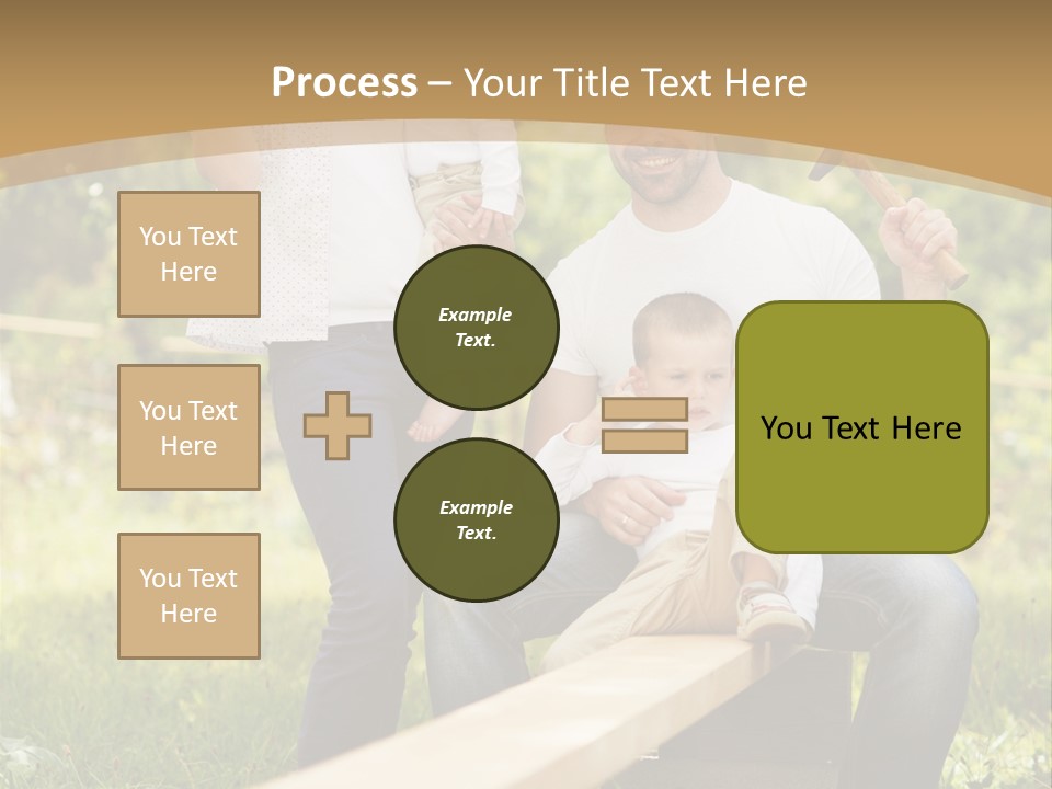 Together Communicate Equipment PowerPoint Template