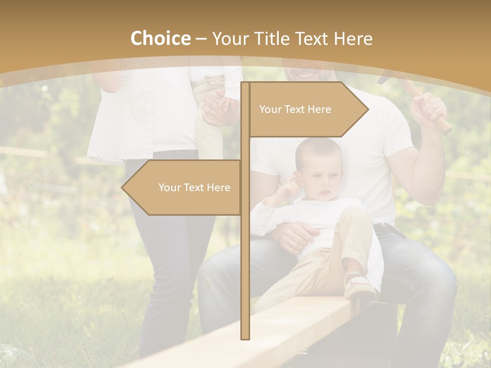 Together Communicate Equipment PowerPoint Template