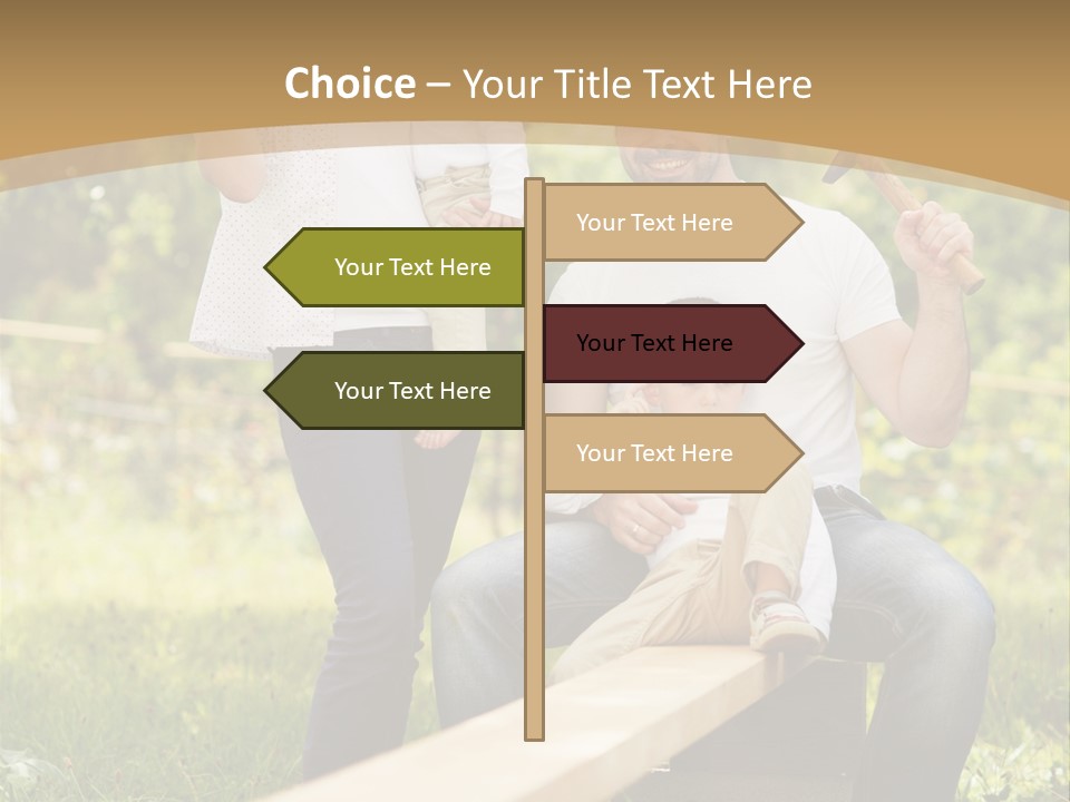 Together Communicate Equipment PowerPoint Template