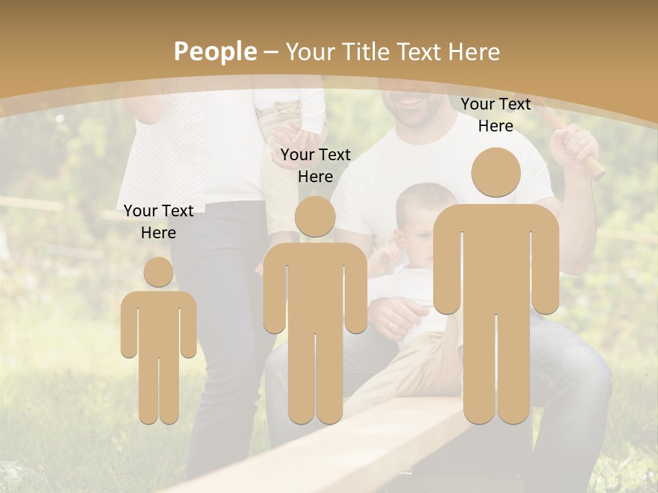 Together Communicate Equipment PowerPoint Template