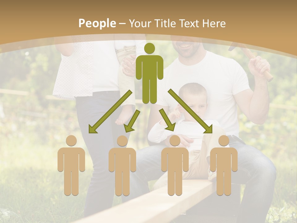 Together Communicate Equipment PowerPoint Template