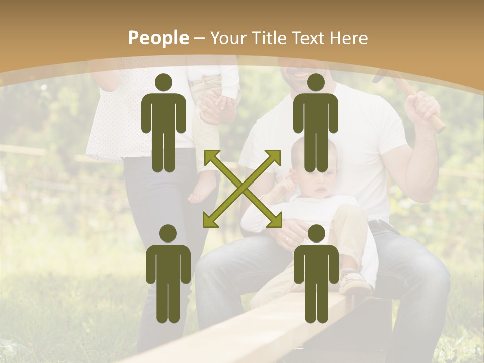 Together Communicate Equipment PowerPoint Template