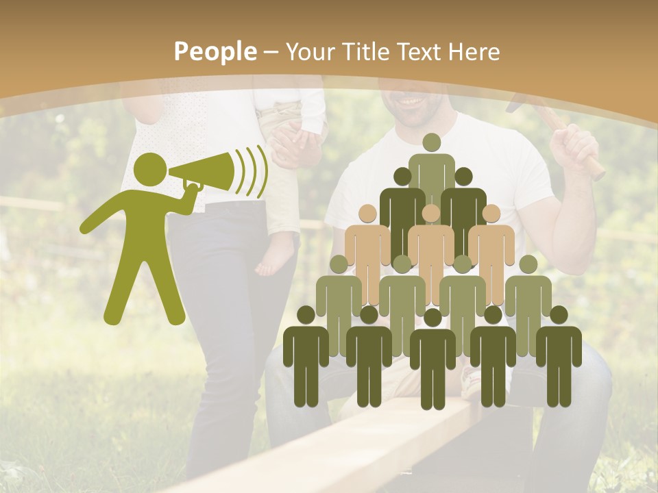 Together Communicate Equipment PowerPoint Template