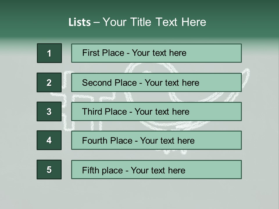 White Modern Topic PowerPoint Template
