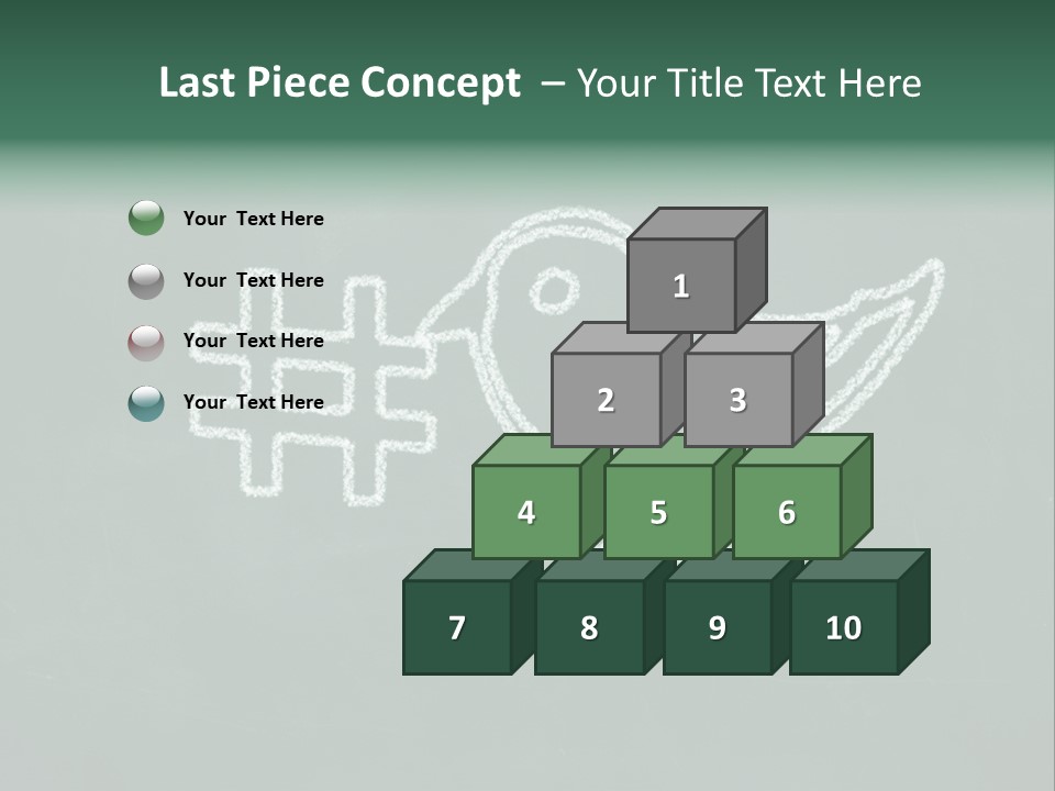 White Modern Topic PowerPoint Template