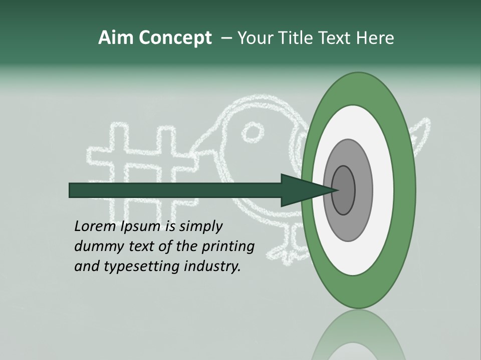 White Modern Topic PowerPoint Template