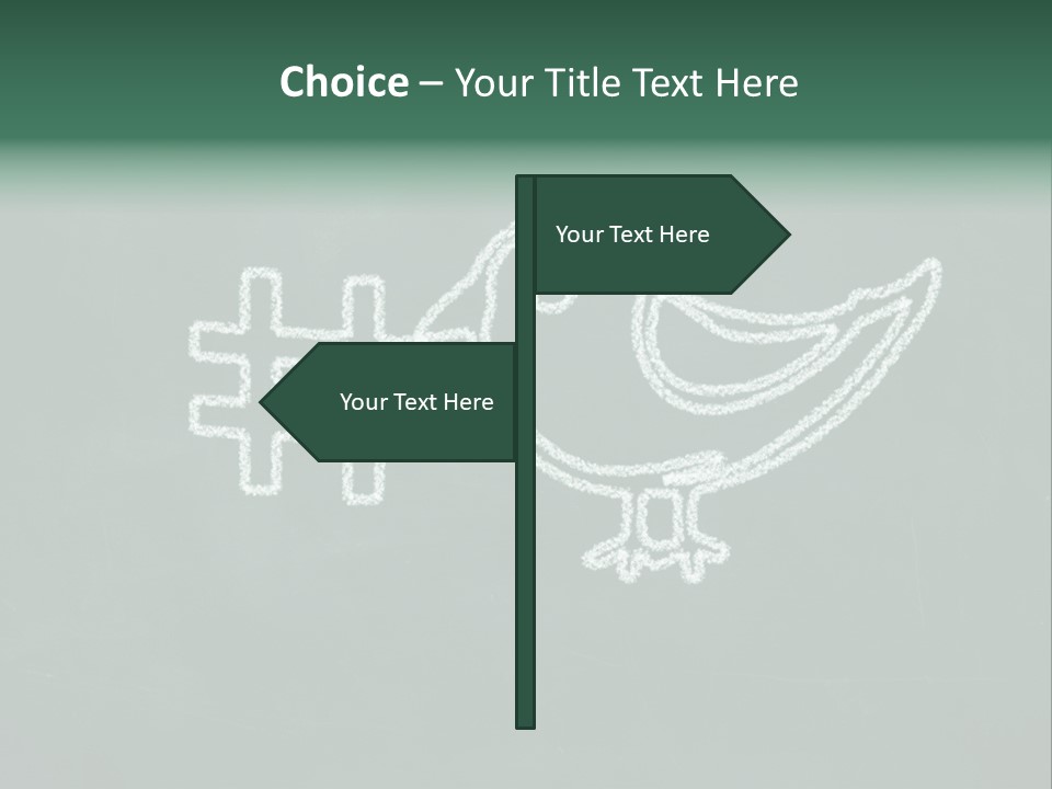 White Modern Topic PowerPoint Template