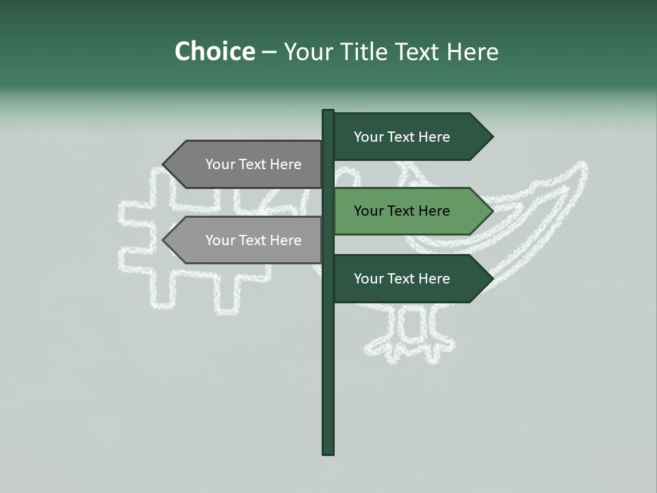 White Modern Topic PowerPoint Template