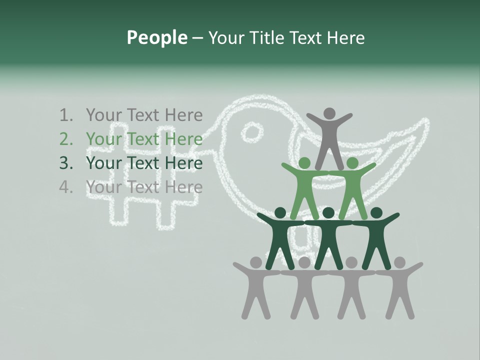 White Modern Topic PowerPoint Template