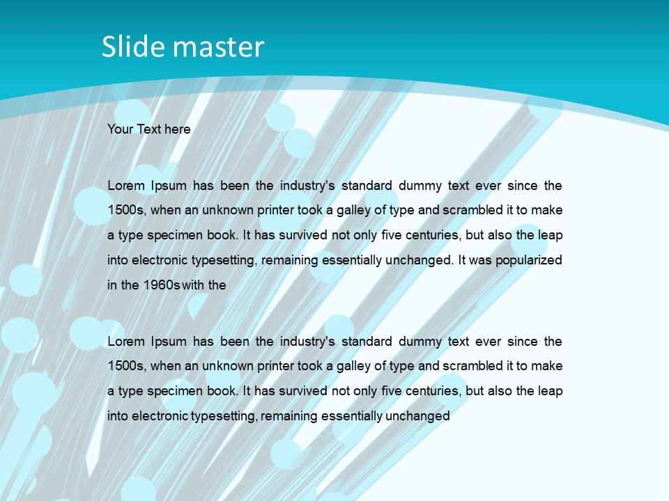 Networking Transfer Futuristic PowerPoint Template