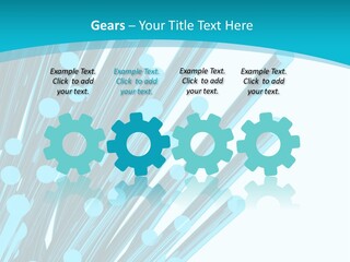 Networking Transfer Futuristic PowerPoint Template