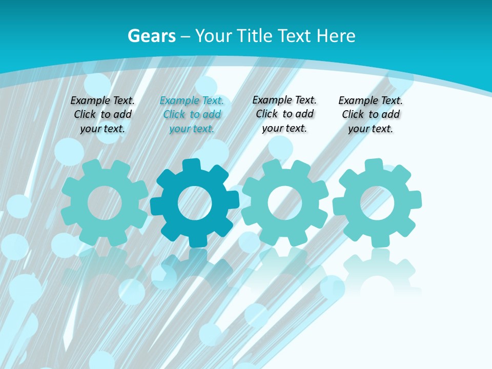 Networking Transfer Futuristic PowerPoint Template