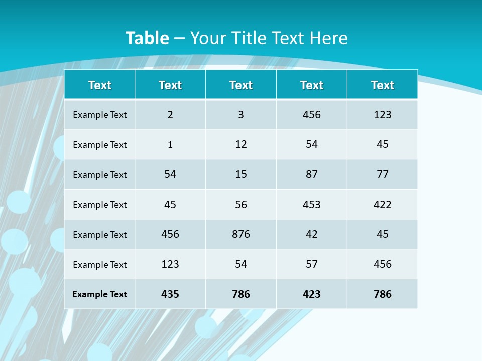 Networking Transfer Futuristic PowerPoint Template