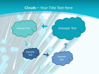 Networking Transfer Futuristic PowerPoint Template