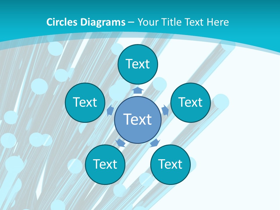 Networking Transfer Futuristic PowerPoint Template