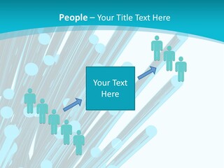 Networking Transfer Futuristic PowerPoint Template