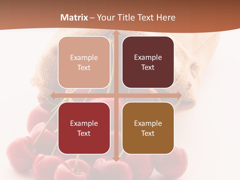 Organic Freshness Closeup PowerPoint Template