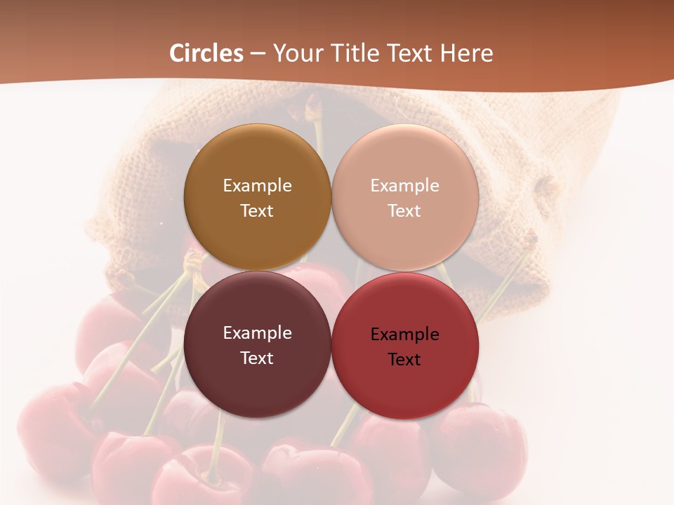 Organic Freshness Closeup PowerPoint Template