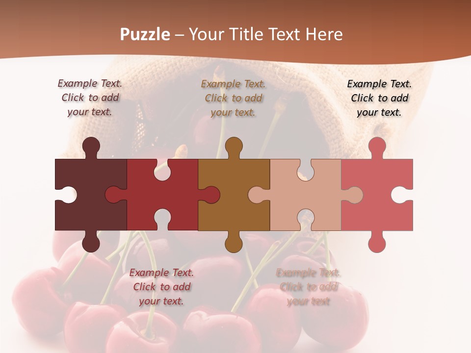 Organic Freshness Closeup PowerPoint Template