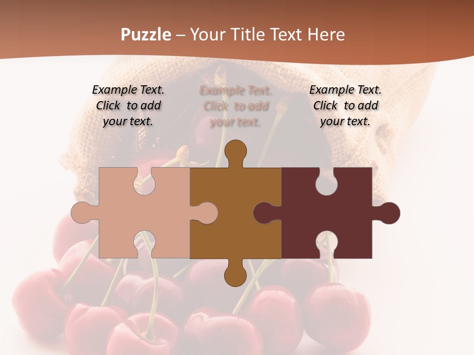 Organic Freshness Closeup PowerPoint Template