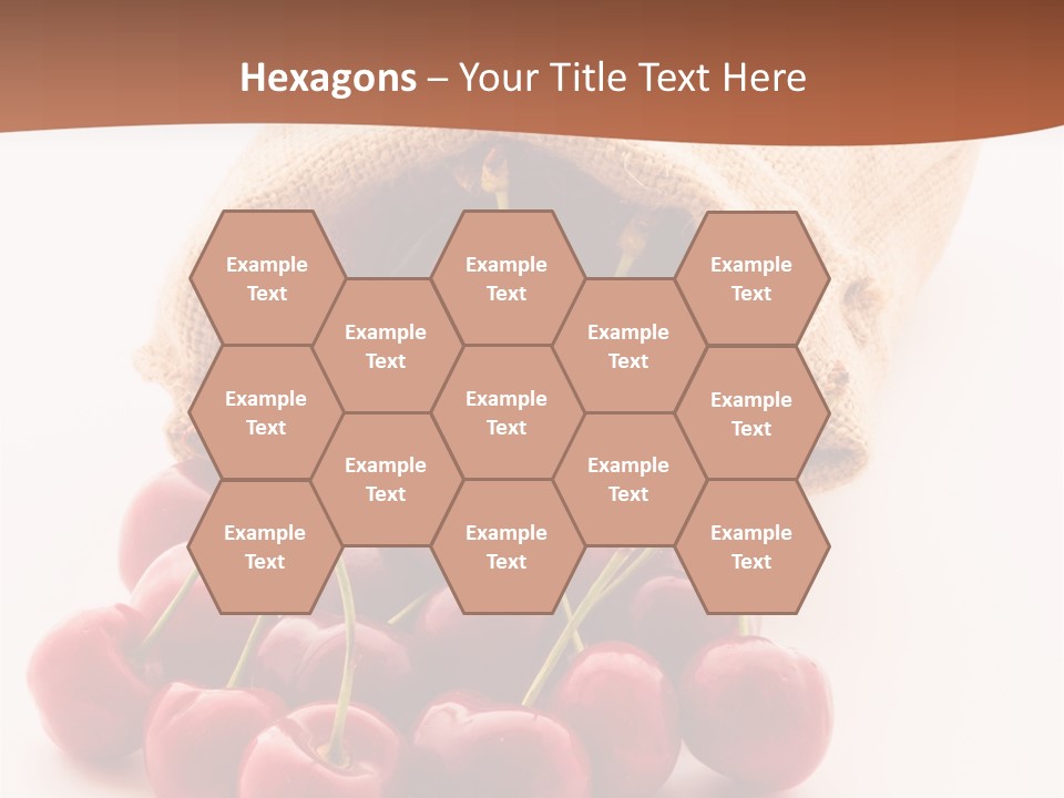 Organic Freshness Closeup PowerPoint Template