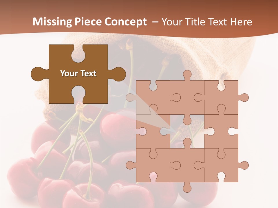 Organic Freshness Closeup PowerPoint Template