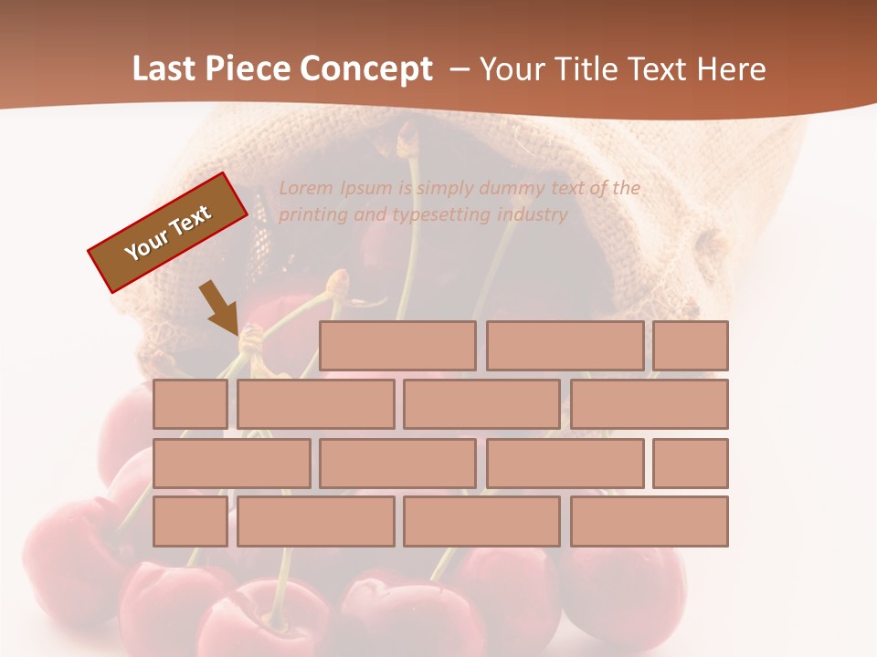 Organic Freshness Closeup PowerPoint Template