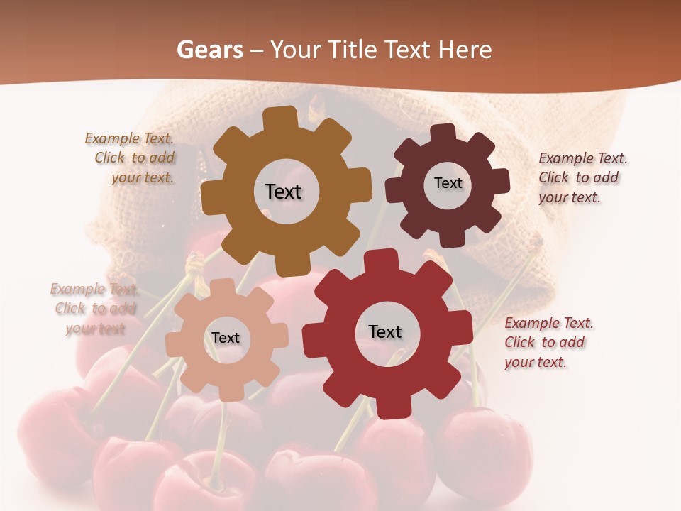 Organic Freshness Closeup PowerPoint Template