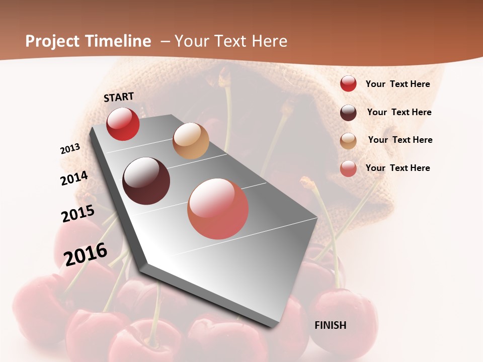 Organic Freshness Closeup PowerPoint Template