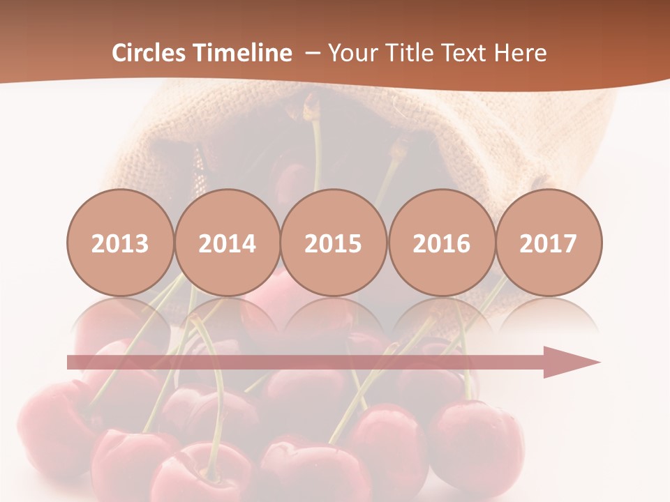 Organic Freshness Closeup PowerPoint Template