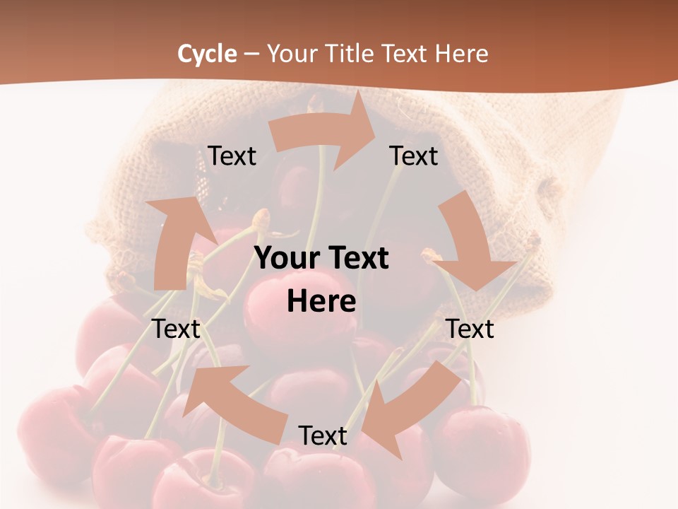 Organic Freshness Closeup PowerPoint Template