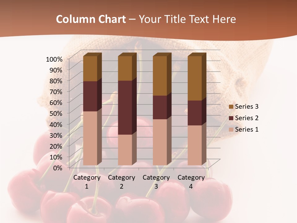 Organic Freshness Closeup PowerPoint Template