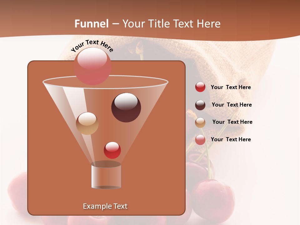 Organic Freshness Closeup PowerPoint Template