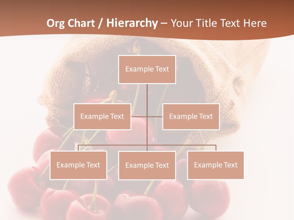 Organic Freshness Closeup PowerPoint Template
