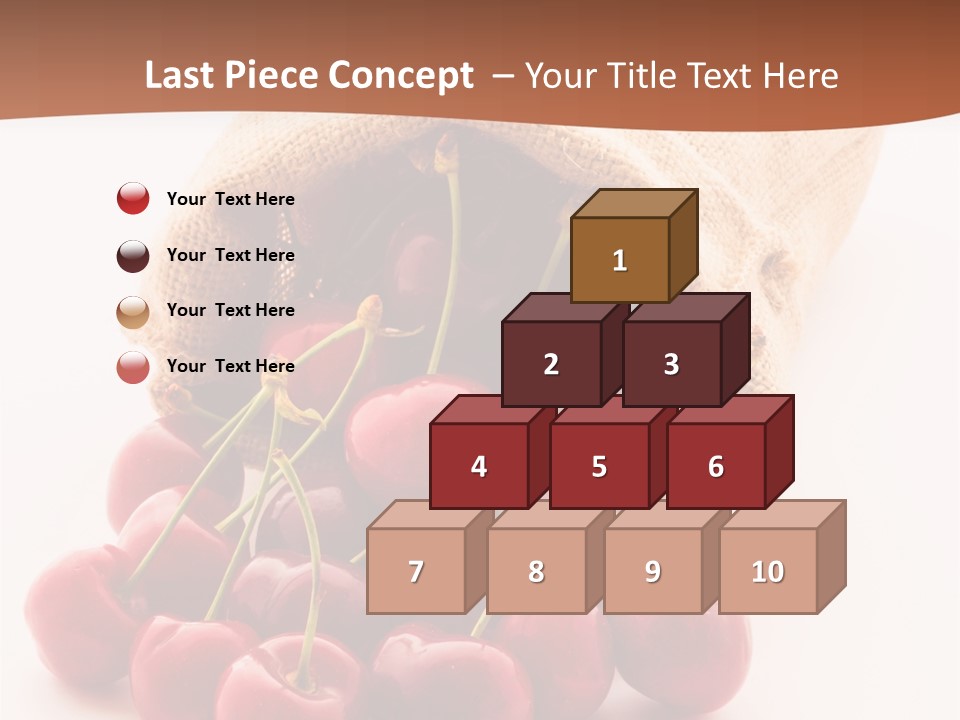 Organic Freshness Closeup PowerPoint Template