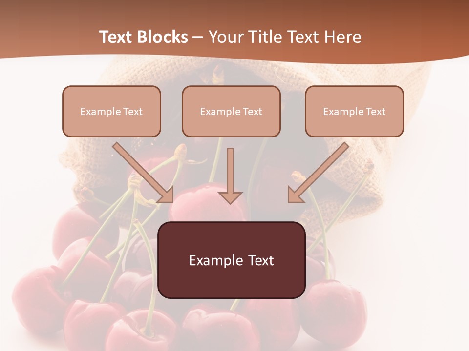Organic Freshness Closeup PowerPoint Template